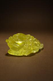 黄水晶金蟾