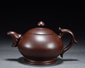 吴云根·紫砂素纹茶壶
