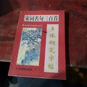 （沈阳11号）宋词名句三百首多体钢笔字帖  minhang @0$0xiang