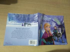 Frozen Read-Along Storybook and CD 冰雪奇缘(书+CD) 英文原版【实物拍图 内页干净】