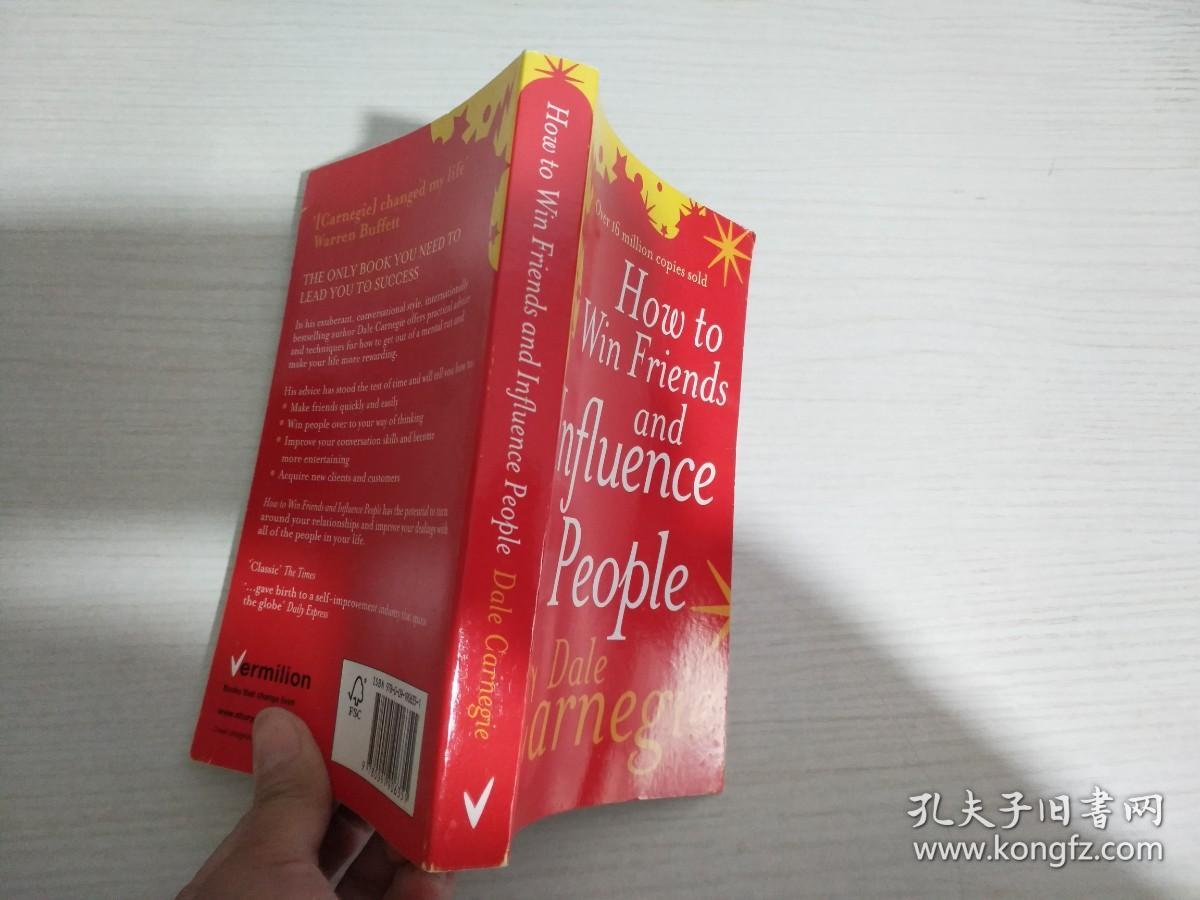 How to Win Friends and Influence People Dale carnegie 如何赢得朋友和影响他人戴尔·卡内基【实物拍图 内页干净】