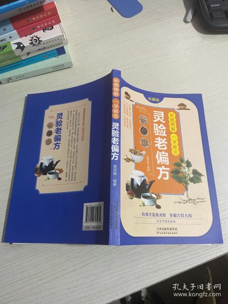 彩图精解一看就懂灵验老偏方 中医书籍养生偏方大全民间老偏方美容养颜常见病防治 保健食疗偏方秘方大全小偏方老偏方中医健康养生保健疗法民间疑难杂症治病验方家庭实用随身查实用养生古方图书籍 国学典藏书系【实物拍图,内页干净】