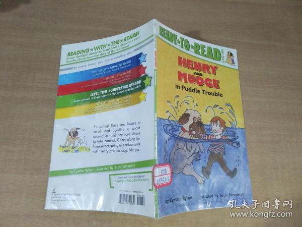 Henry and Mudge in Puddle Trouble (Ready to Read, Level 2)  泥潭的烦恼