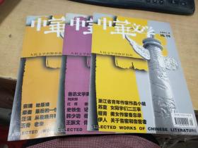 中华文学选刊 2001年第9.11.12期 三册合售【实物拍图 内页干净】