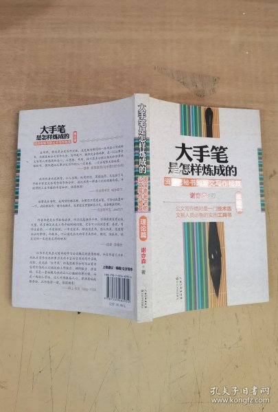 大手笔是怎样炼成的：资深老秘书的公文写作秘笈（理论篇）