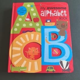 MY awesome alphabet BOOK 两册（精装）