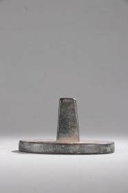 旧藏-老铜胎“乐善堂”素钮印章。