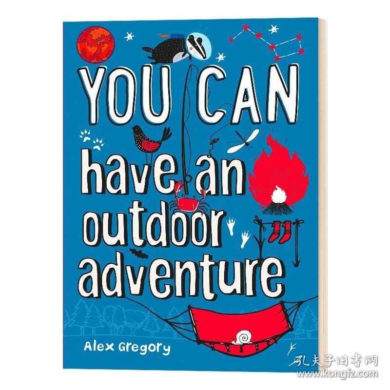 原版 你可以进行一次户外冒险 英文原版 You Can have an outdoor adventure 英文版进口原版英语书籍