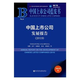 中国上市公司蓝皮书：中国上市公司发展报告（2019）