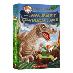 英文原版 Geronimo Stilton Journey Through Time 1 老鼠记者特别版 时光之旅 儿童漫画桥梁书 英文版 进口英语原版书籍