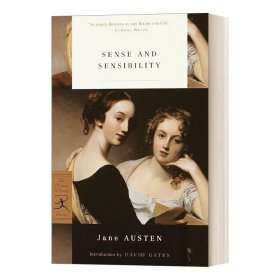 英文原版小说 Sense and Sensibility 理智与情感 兰登书屋现代图书馆经典系列 Jane Austen简奥斯汀 英文版 进口英语原版书籍