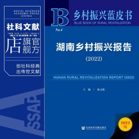 乡村振兴蓝皮书：湖南乡村振兴报告（2022）