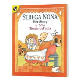 英文原版绘本 Strega Nona Her Story 巫婆奶奶的故事 绘本 英文版 进口英语原版书籍