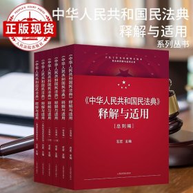 《中华人民共和国民法典》释解与适用·总则编