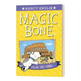 英文原版 Follow That Furball #3 Magic Bone 神奇的骨头3 英文版 儿童章节小说书 进口英语原版书籍