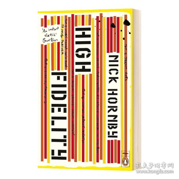 英文原版小说 High Fidelity 失恋排行榜 Nick Hornby 英文版 进口英语原版书籍