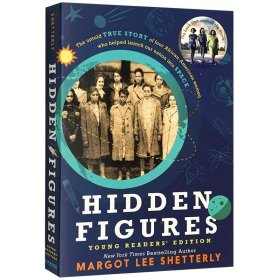 隐藏人物 英文原版 Hidden Figures 英文版青少年读物 NASA无名英雄 人物传记励志历史故事童书 电影原著小说 正版进口英语书籍