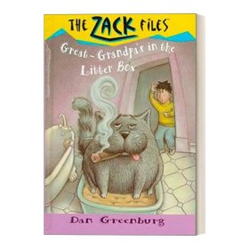 英文原版 The Zack Files 01 My Great-grandpa's in the Litter Box 札克档案系列01 儿童冒险章节桥梁书 英文版 进口英语原版书