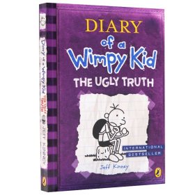 小屁孩日记5 丑陋的真相 英文原版小说 Diary of a Wimpy Kid The Ugly Truth 儿童图画故事漫画书 儿童文学 正版进口书籍英文版