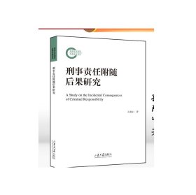 官方正版刑事责任附随后果研究孙燕山著山东大学出版社