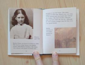 英文原版书 大约64开 硬皮精装 BEATRIX POTTER AND PETER RABBIT 毕翠克丝·波特与彼得兔 书衣表面痕迹少 硬皮书外观好 内页干净整齐无写画