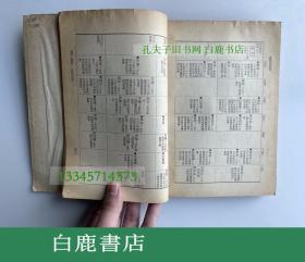 【白鹿书店】严耕望 唐仆尚丞郎表 全4册 1956年初版