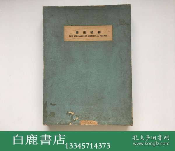 【白鹿书店】上海标本模型厂1969年生产 药用植物标本 一盒20枚