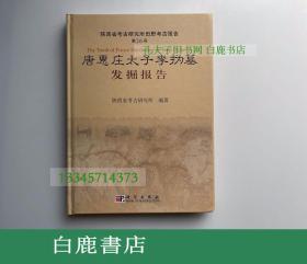 【白鹿书店】唐惠庄太子李㧑墓发掘报告 科学出版社2004年初版精装