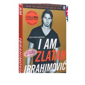I am Zlatan Ibrahimovic 伊布拉希西莫维奇 伊布自传记 英文原版