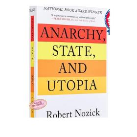 现货 无政府状态和乌托邦 英文原版 Anarchy  State  and Utopia