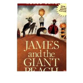 现货 罗达尔James and the Giant Peach詹姆斯和大仙桃美版进口原版儿童文学