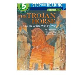 Step into Reading Step 5 Trojan Horse How The Greeks 兰登阅读进阶5 特洛伊木马 百科 英文原版儿童绘本 分级阅读【中商?