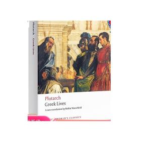 现货 普鲁塔克 希腊名人传（牛津世界经典系列）英文原版 Greek Lives (Oxford Worlds Classics)