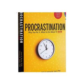 Procrastination：Why You Do It, What to Do About It Now