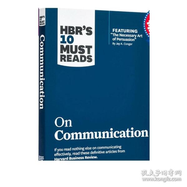 HBR's 10 Must Reads on Communication