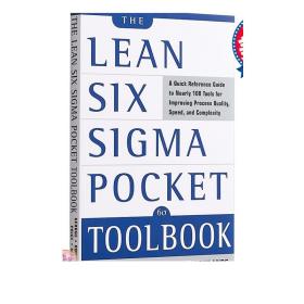 精益六西格玛工具手册 英文原版 The Lean Six Sigma Pocket Toolbook六西格玛的口袋工具书