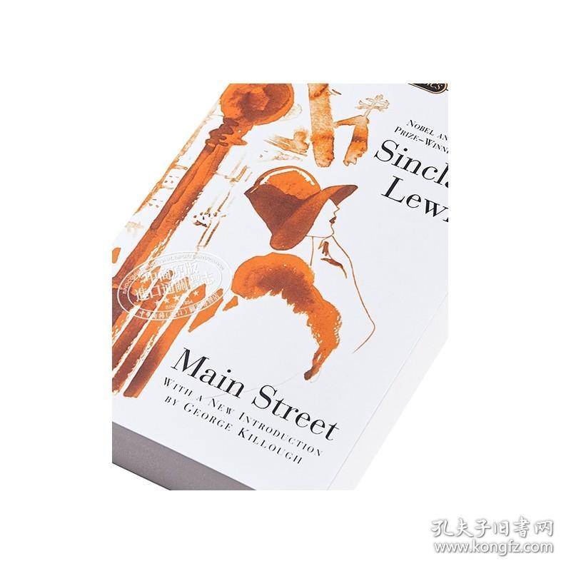 大街 英文原版 Signet Classics: Main Street 英文英语文学作品 Sinclair Lewis