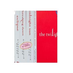 暮光之城 6本小说盒装 官方插图指南 7本套装 白色封面版 英文原版 外文正版小说图书 Twilight Saga Set Stephenie Meyer
