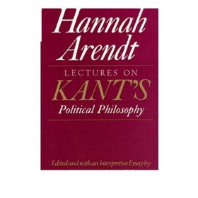 Lectures on Kant's Political Philosophy：康德的政治哲学