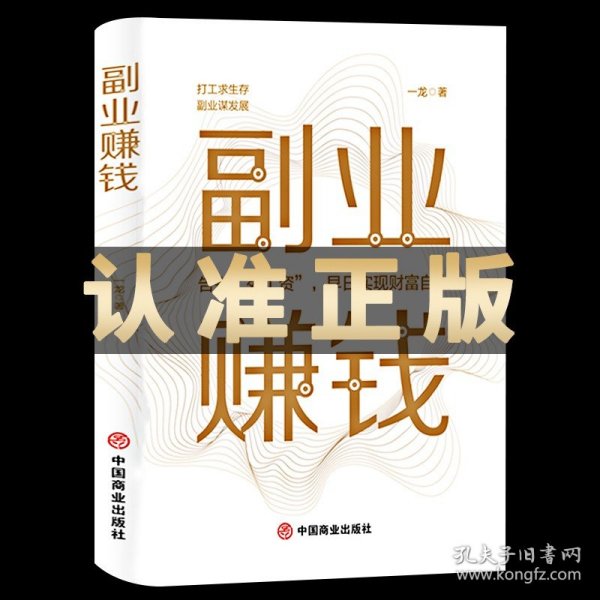 副业赚钱 在家副业赚钱项目 从零开始学创业思维实现财富自由 互联网赚钱项目风险规避小项目思路课程销售营销管理学知识付费书