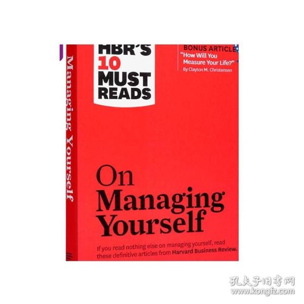 HBR's 10 Must Reads on Managing Yourself