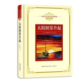 正版 太阳照常升起 全译插图本世界文学名译典藏 长江文艺 海明威著长篇小说 课外阅读书目 世界文学名著 外国文学小说