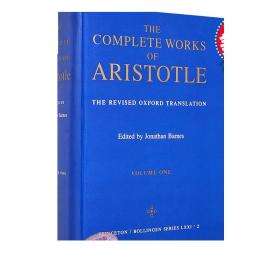 Complete Works of Aristotle, Volume 1: The Revised Oxford Translation