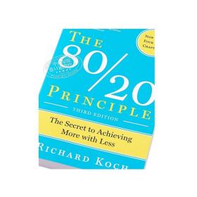八二法则 英文原版 The 80/20 Principle 时间管理 理查德·科克 Richard Koch