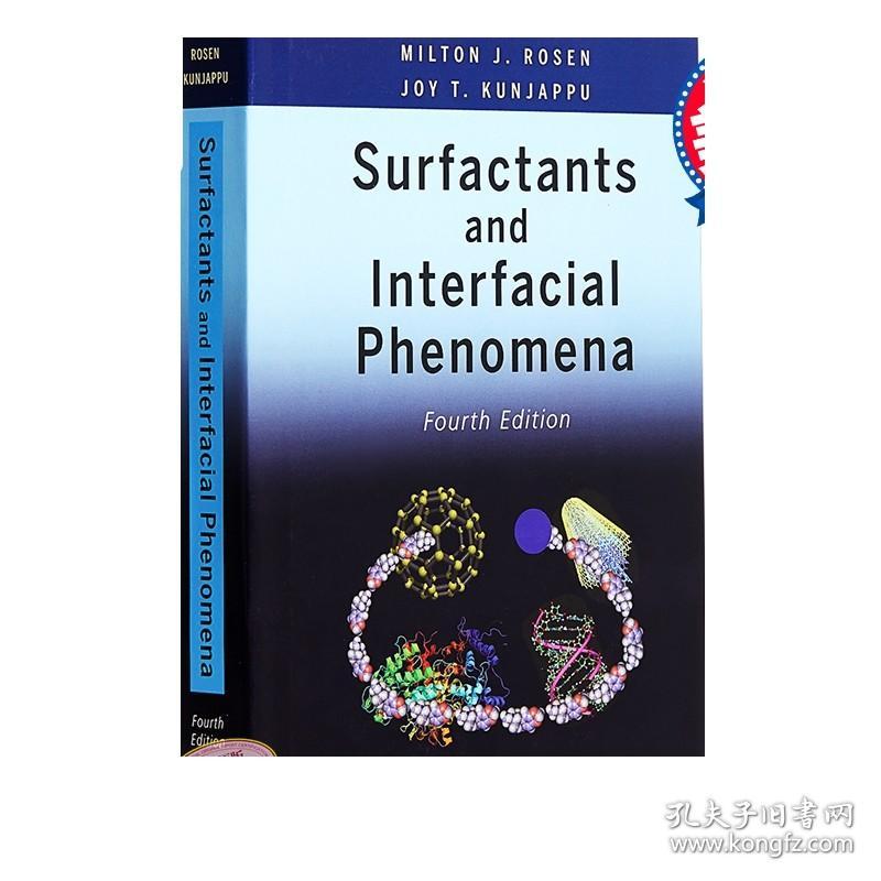 表面活性剂和界面现象 第4版 英文原版 Surfactants and Interfacial Phenomena Milton Rosen