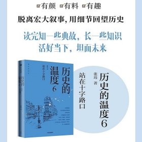 历史的温度6 站在十字路口 张玮著 包邮 馒头大师说历史 大众历史科普读物 历史的温度系列第6本 知典故长知识有趣有见识中信正版