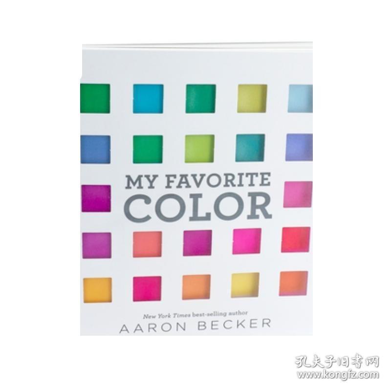 现货 My Favorite Color 我爱的颜色 英文原版儿童科普类书籍 Aaron Becker