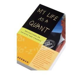 英文原版  My Life as a Quant Emanuel Derman金融大师在华尔街