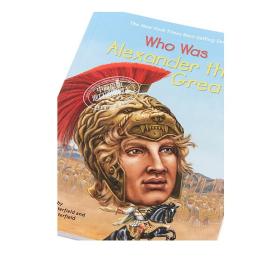 Who Was Alexander the Great 谁是亚历山大大帝 Who Was系列 儿童名人传记科普文学 英文原版 7-12岁