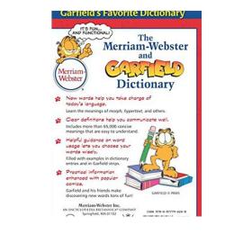 M-W and Garfield Dictionary 韦氏加菲猫字典（卡通配图、适合各年龄段） 